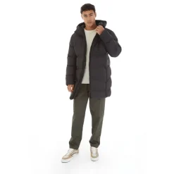 New Brave Soul Herre Bypass Pufferjakke Sort