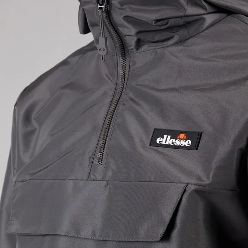 Online Ellesse Herre Callum Anorak Jakke Dark Grey Grå
