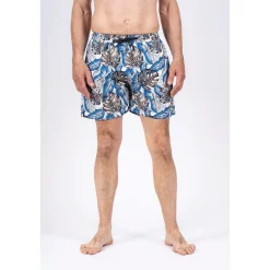 Online Pre end Herre Cancun Badeshorts Stjerne Blå Blå