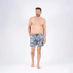Online Pre end Herre Cancun Badeshorts Stjerne Blå Blå