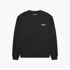 Sale Woodbird Herre Cane Grundlagt Sweatshirt Sort