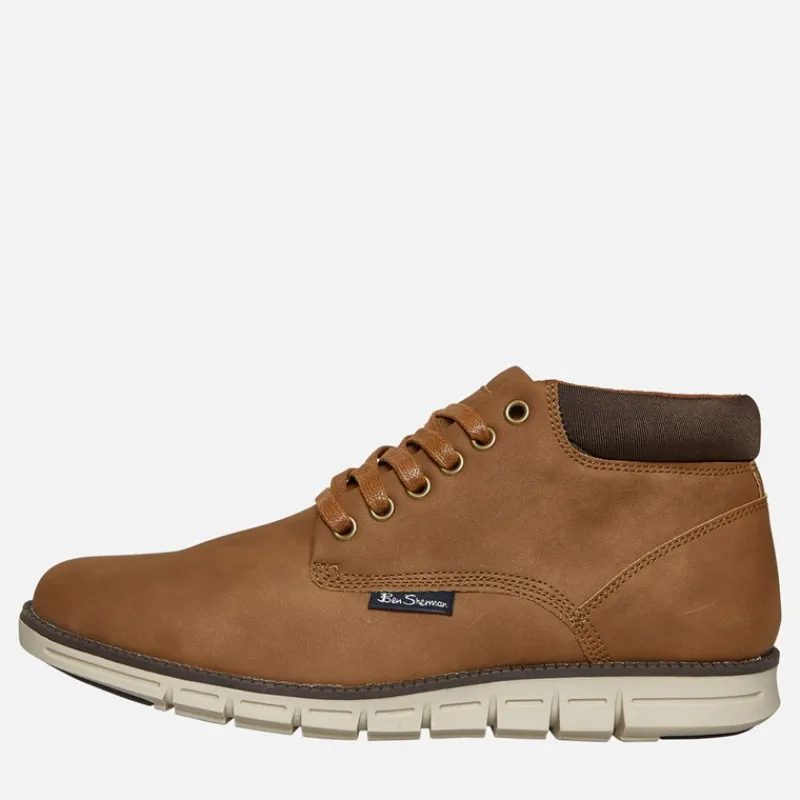 Outlet Ben Sherman Herre Carlton Chukka Støvler Tan / Brun Lysebrun