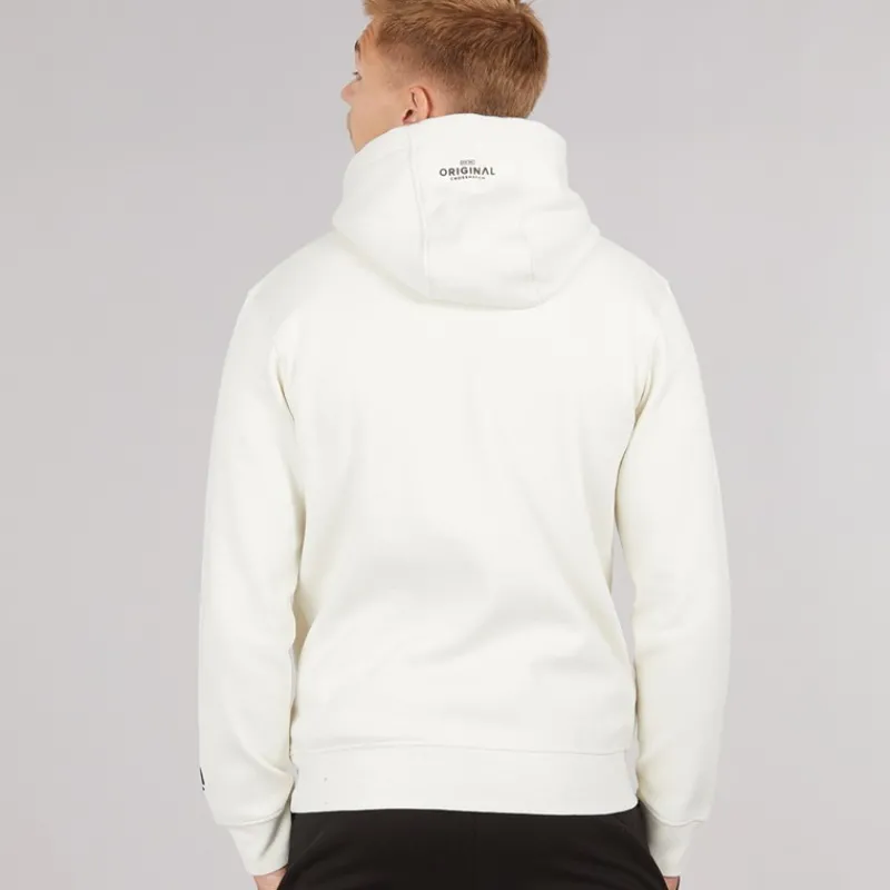 Crosshatch Herre Carrimoore Hættetrøje Off White