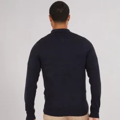Hot French Connection Herre Cash L/​S Polo Shirt Marine