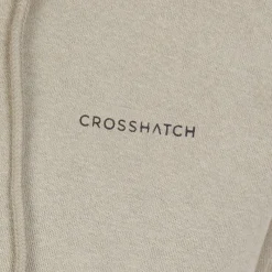 Discount Crosshatch Herre Chelmere Hoodie og Joggers Sæt Mørk Sten Mørk stengrå