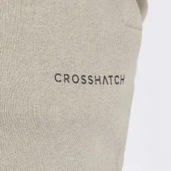 Discount Crosshatch Herre Chelmere Hoodie og Joggers Sæt Mørk Sten Mørk stengrå
