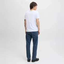 Clearance JACK & JONES Herre Chris Original SQ 061 Jeans Blue Denim