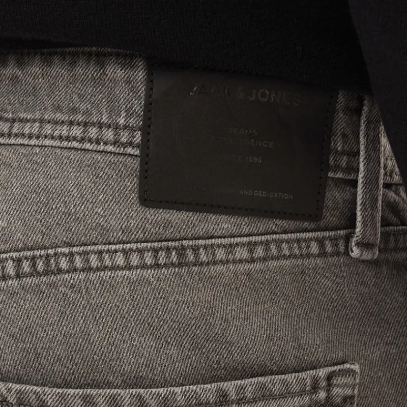New JACK & JONES Herre Chris Sq 051 Relaxed Fit Jeans Grå