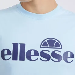 Hot Ellesse Herre Cleffios Logo T-Shirt Lyseblå Blå