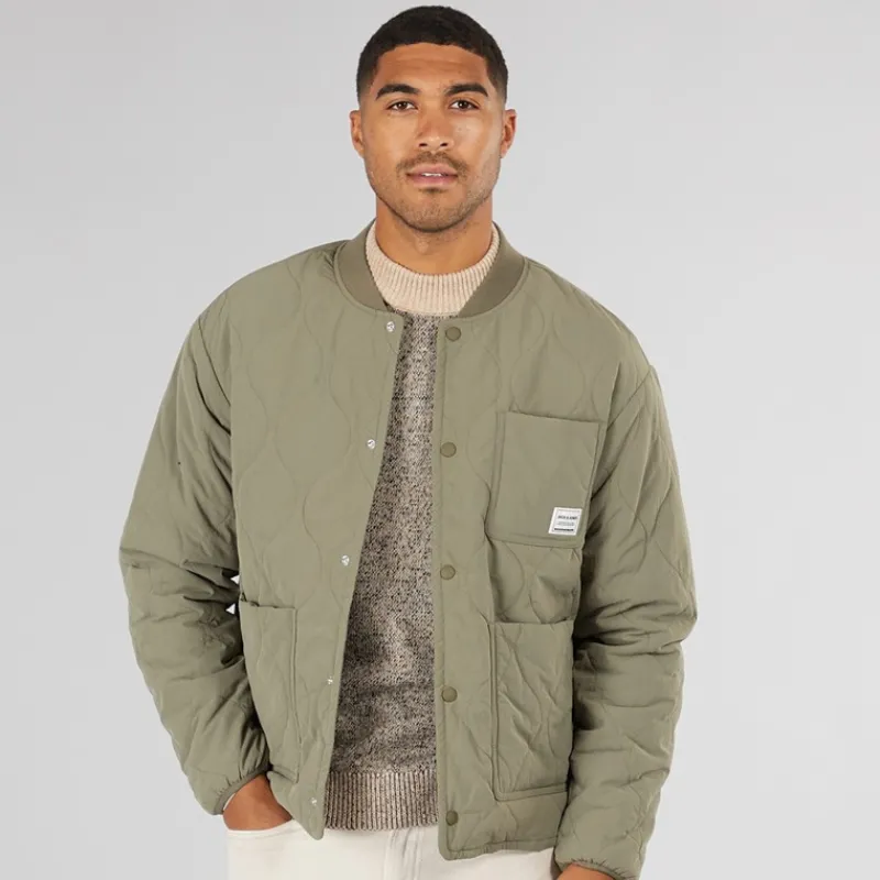 New JACK & JONES Herre Cody Liner Jakker Grøn
