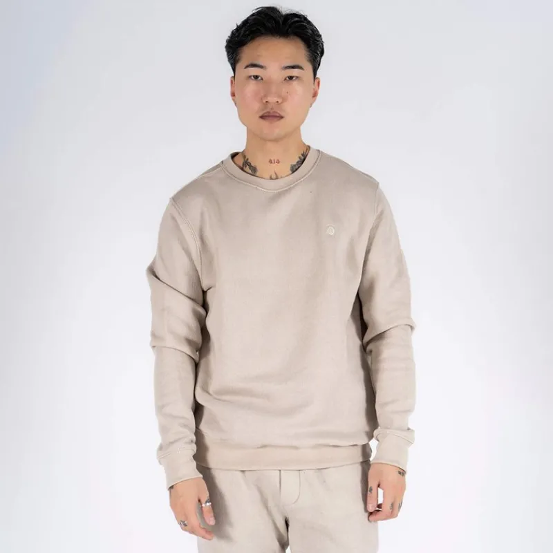 Sale Marcus Herre Colin Sweatshirt Lys Sand beige