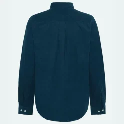 New Minimum Herre Colt Langærmet Skjorte 4324 Legion Blue Blå