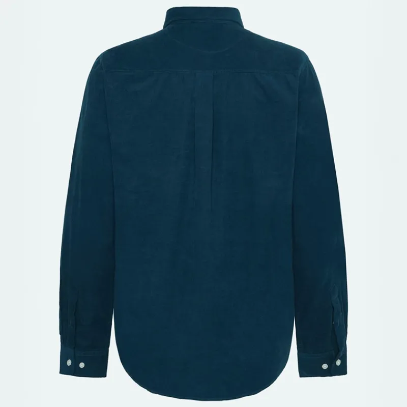 New Minimum Herre Colt Langærmet Skjorte 4324 Legion Blue Blå