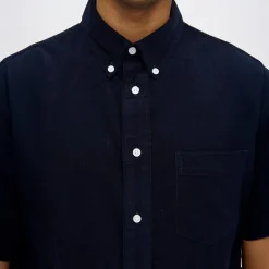 Clearance Minimum Herre Colt Langærmet Skjorte 687 Navy Blazer Marineblå