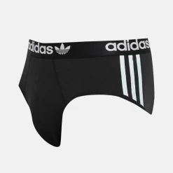 Clearance adidas Originals Herre Comfort Flex 3 Striber Tre Pak Undertruser Sort