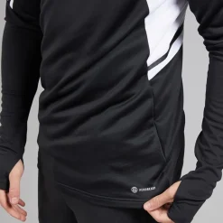 Outlet adidas Herre Condivo 22 1/4 lynlås træningstop Sort/Hvid