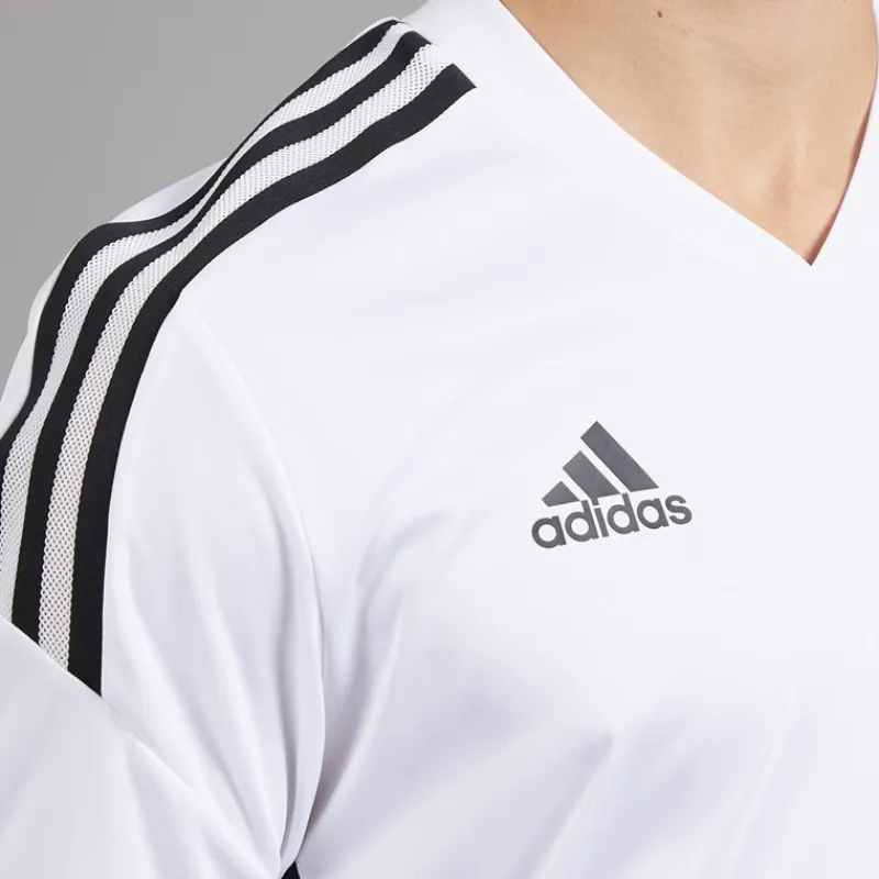 New adidas Herre Condivo 22 T-shirt Hvid/Sort