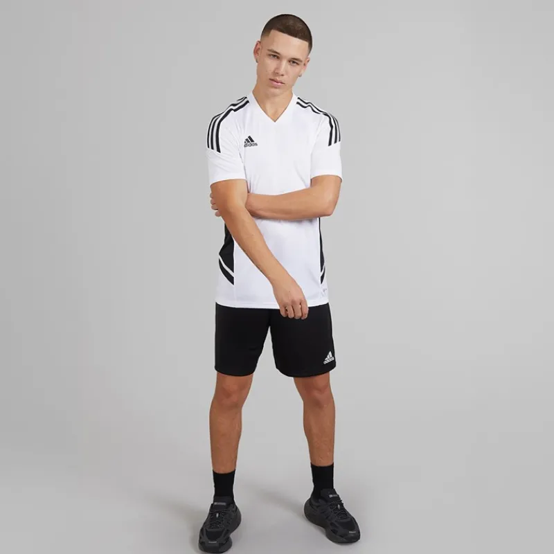 New adidas Herre Condivo 22 T-shirt Hvid/Sort