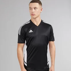 Clearance adidas Herre Condivo 22 T-shirt Sort/​Hvid