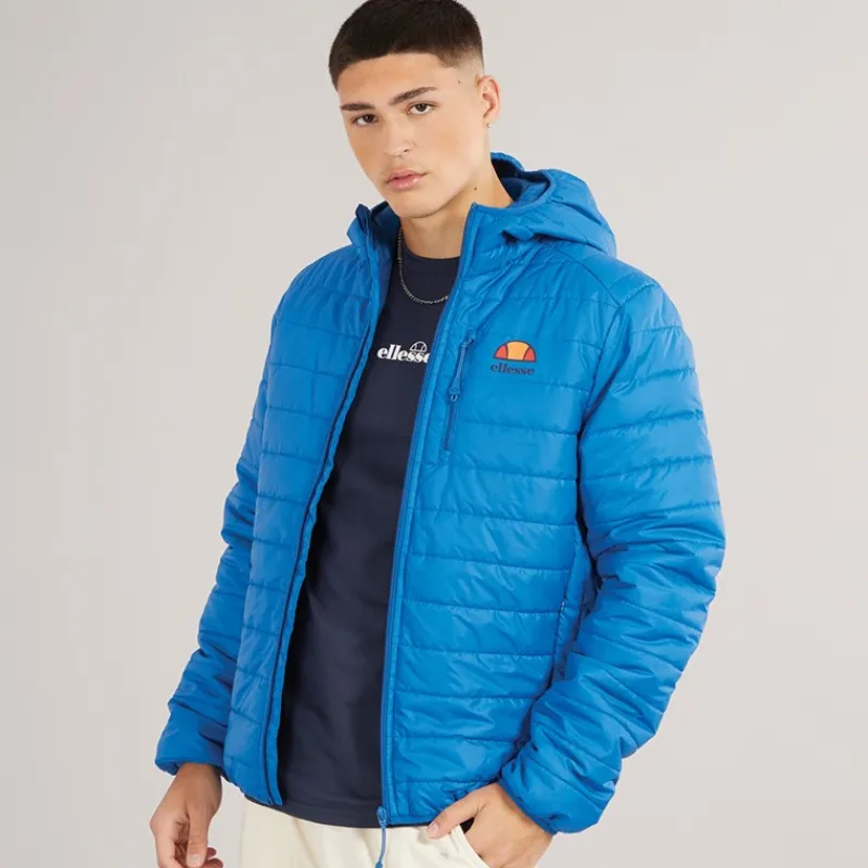 Discount Ellesse Herre Corricella Vatteret Jakke Blå Blå