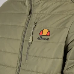 Outlet Ellesse Herre Corricella Vatteret Jakke Khaki kakigrøn