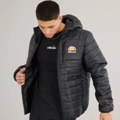 Online Ellesse Herre Corricella Vatteret Jakke Sort