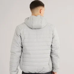 Clearance Ellesse Herre Corricella Vatteret Jakke Lysegrå Grå