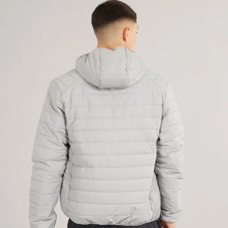 Clearance Ellesse Herre Corricella Vatteret Jakke Lysegrå Grå