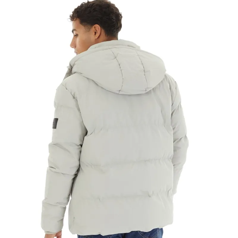 Best Avant Garde Herre Cottian Pufferjakke Frostgrå Grå