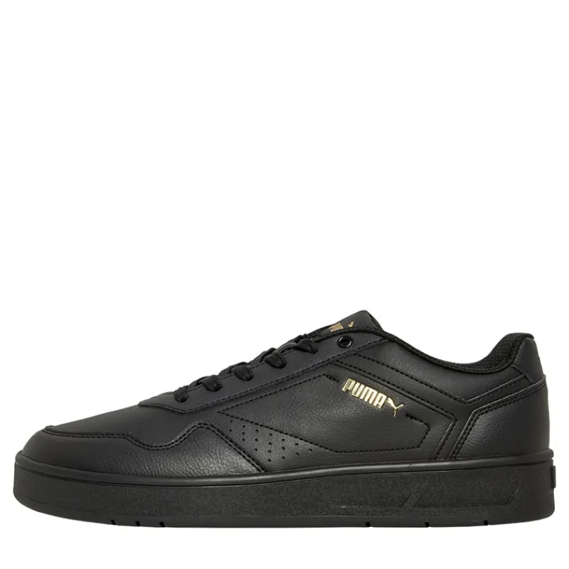 Best Puma Herre Court Classic Sneakers / Guld Sort