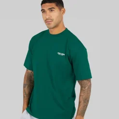 Best Avant Garde Herre Creative T-Shirt Smaragd Grøn