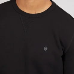 Clearance French Connection Herre Crew Træningsdragt Sort