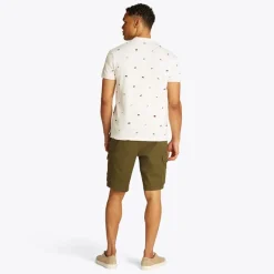 Discount Tommy Hilfiger Herre Critter Reg Polo Elfenben Blomsterblad