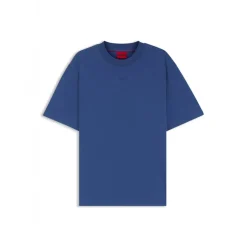New HUGO Herre Dapolino T-shirt Medium Blue