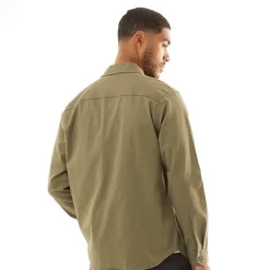 Online JACK & JONES Herre Dave Stretch Overshirt Støvgrå Olivengrøn