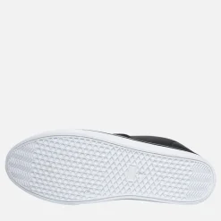 Outlet French Connection Herre Deck PU Lærredgummisko Sort