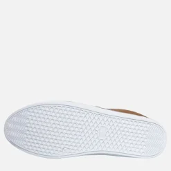 Discount French Connection Herre Deck PU Lærredgummisko Brun