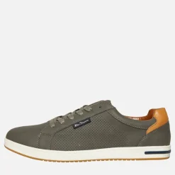New Ben Sherman Herre Detour Perf Sko Grå PU Grå
