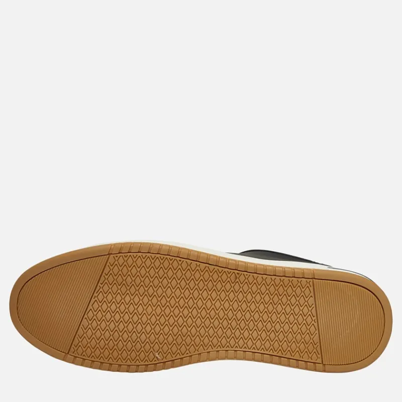 Clearance Ben Sherman Herre Detour Perf Sko Navy PU Marineblå