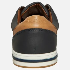 Clearance Ben Sherman Herre Detour Perf Sko Navy PU Marineblå