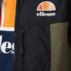 Ellesse Herre Drago Fleecejakke med hætte Khaki kakigrøn