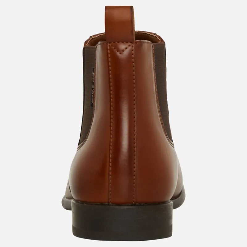 Sale Ben Sherman Herre Durham Chelsea Ankelstøvler Brun Gyldenbrun