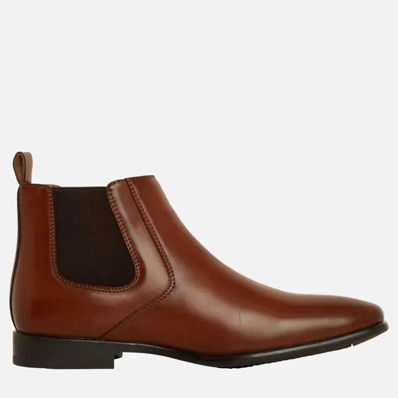 Sale Ben Sherman Herre Durham Chelsea Ankelstøvler Brun Gyldenbrun