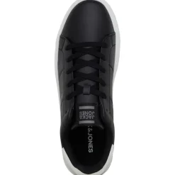 Outlet JACK & JONES Herre Ealing PU Pes-sko Antracit Sort