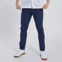 Outlet Bench Herre Eddie 22 Slim Fit Jeans Mørk Indigo Vask Mørk indigoblå
