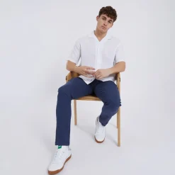 Outlet Bench Herre Eddie 22 Slim Fit Jeans Mørk Indigo Vask Mørk indigoblå