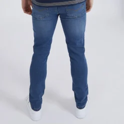 Best Bench Herre Eddie 22 Slim Fit Jeans Indigo Mørkeblå