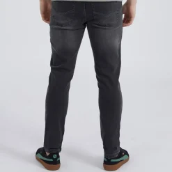 Clearance Bench Herre Eddie 22 Slim Fit Jeans Mellem Grå Grå