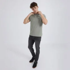 Clearance Bench Herre Eddie 22 Slim Fit Jeans Mellem Grå Grå