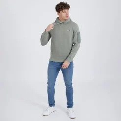 New Bench Herre Eddie 22 Slim Fit Jeans Mellem Blå Vask Blå